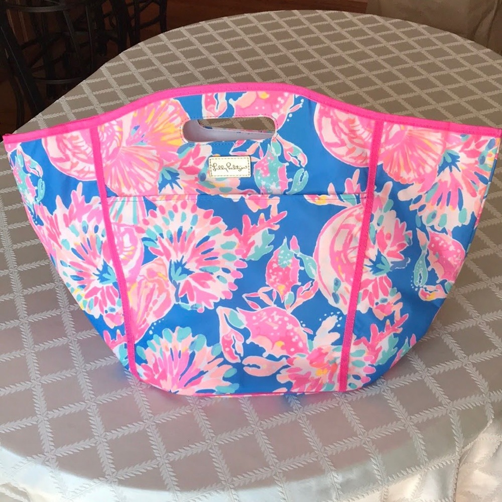 LILLY PULITZER LARGE COOLER TOTE